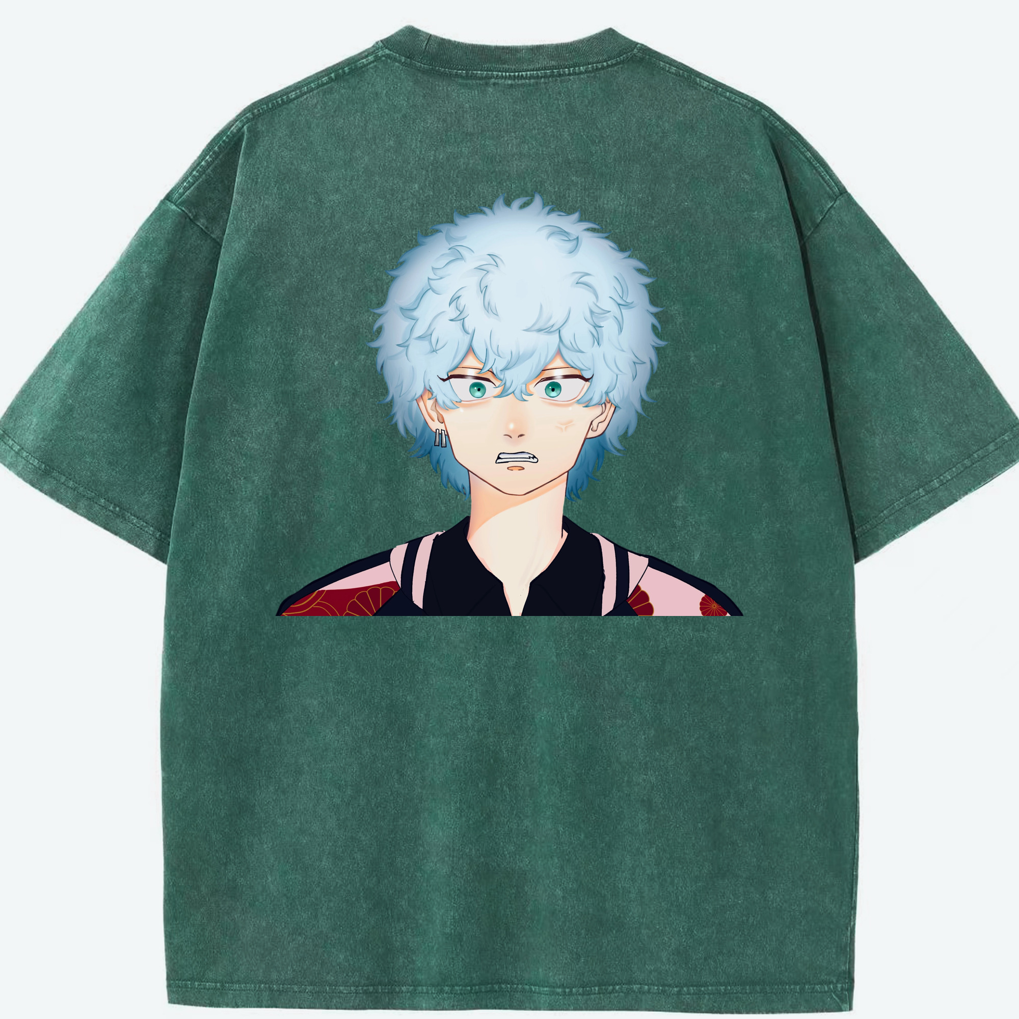 （画像用） 東京リベンジャーズ Tokyo Revengers 綿100% ヴィンテージ風 半袖Tシャツ（背面プリント）